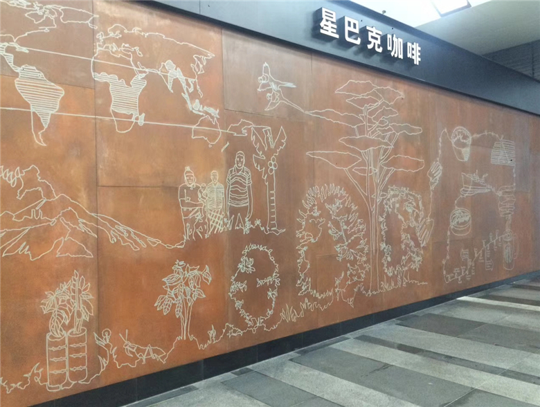 张家港耐候钢幕墙